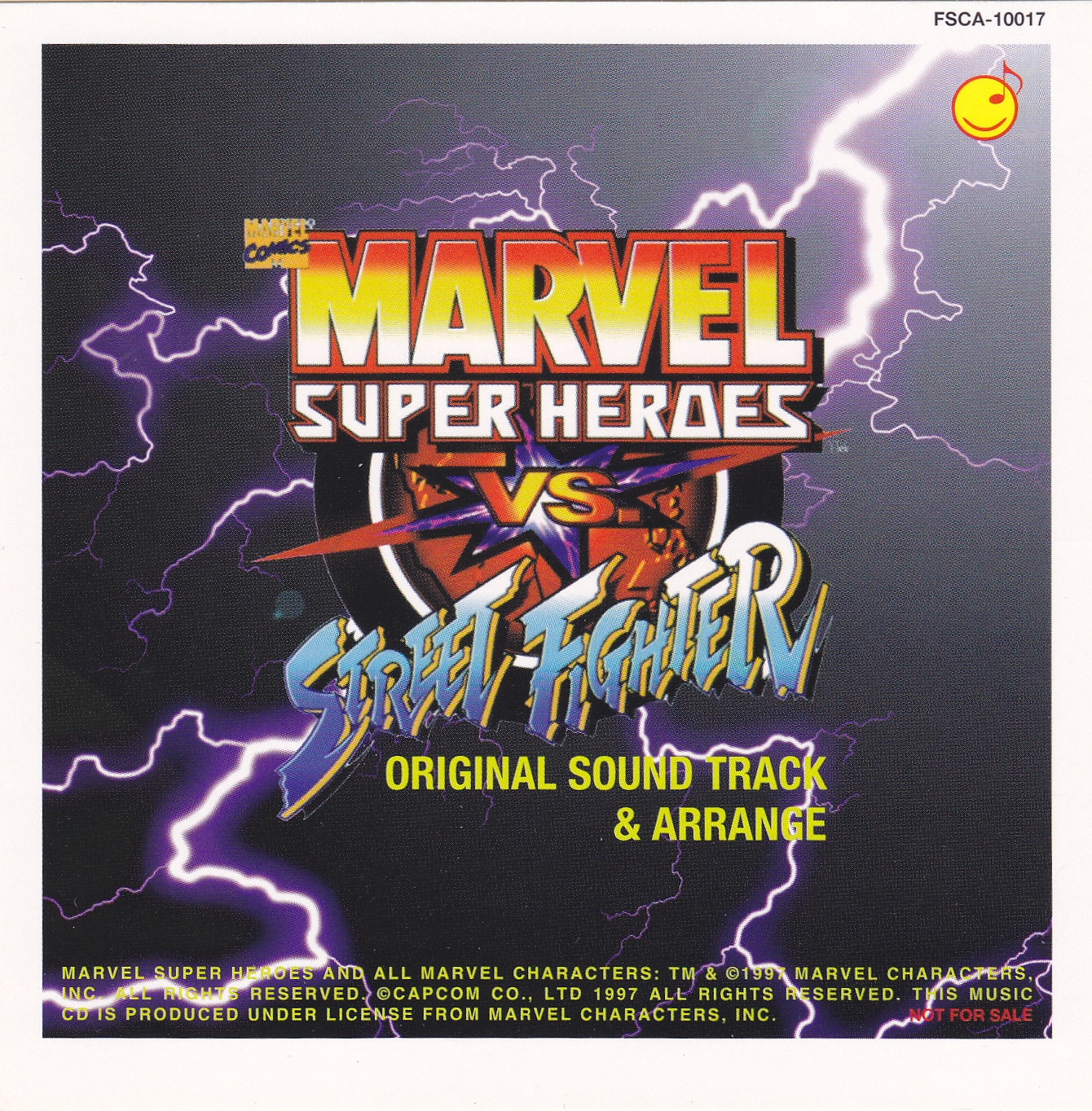 Marvel Super Heroes VS. Street Fighter Original Sound Track